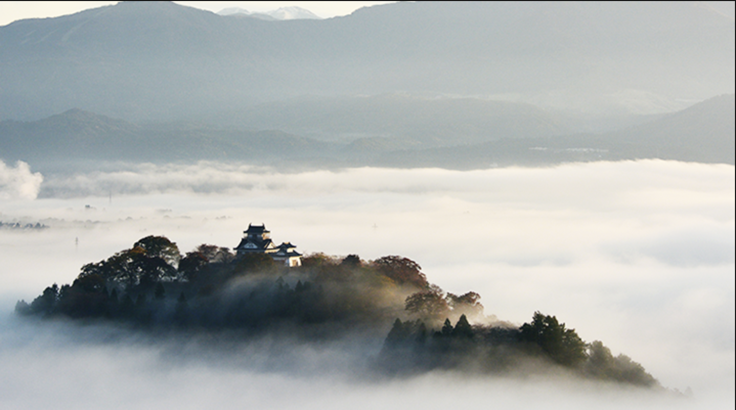 「福井越前大野城」天空の城