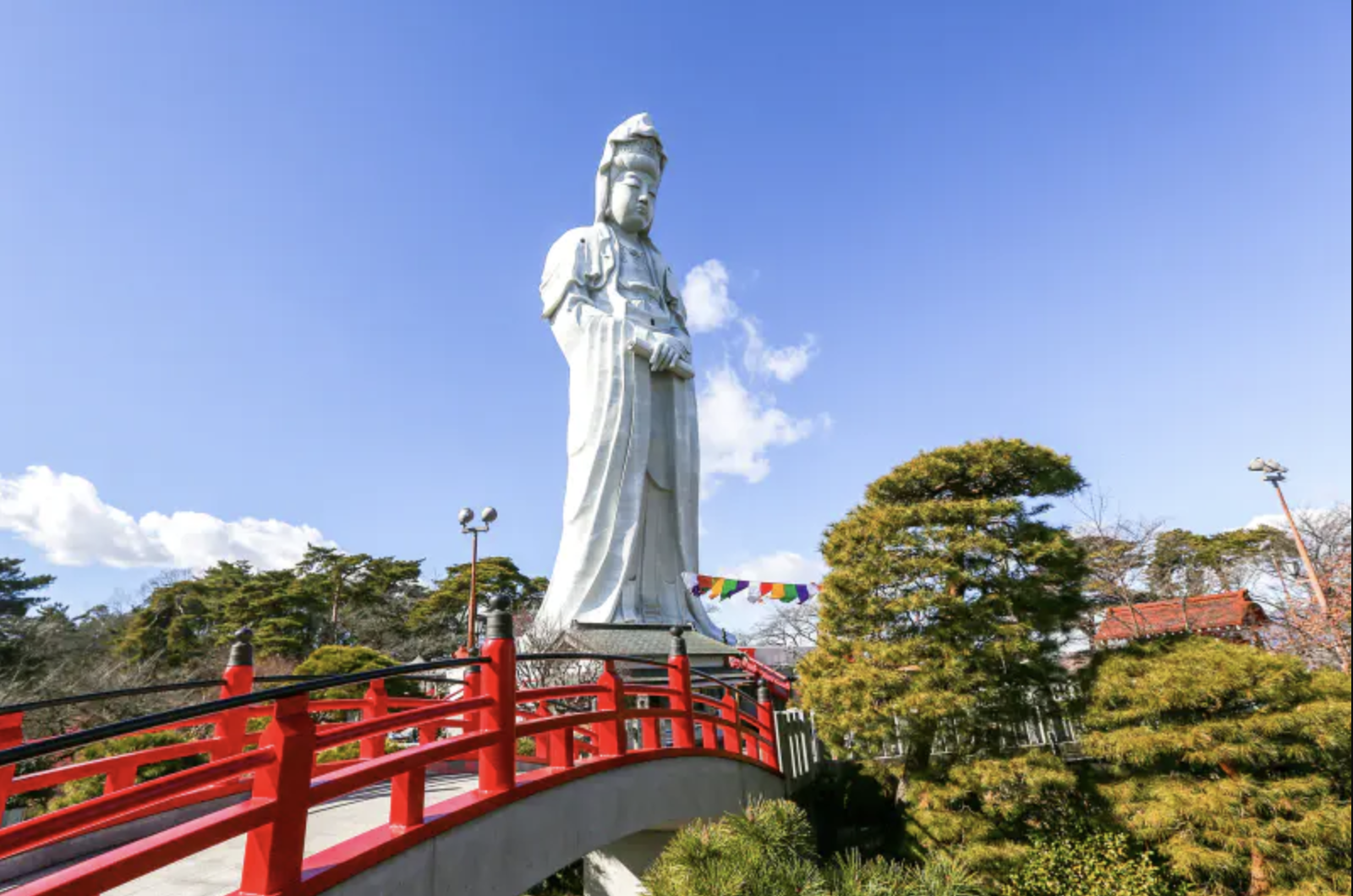 「群馬高崎白衣大観音（慈眼院）」美しい