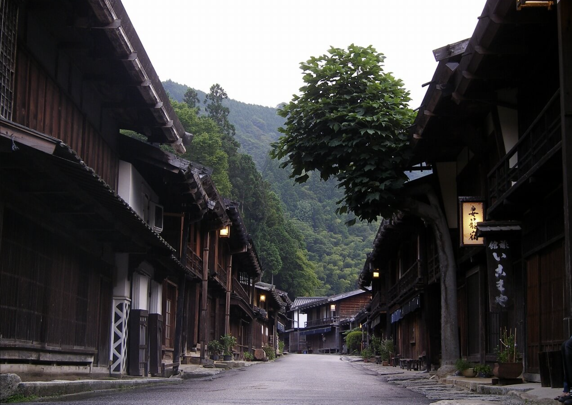 「長野木曽路」江戸時代にタイムスリップ