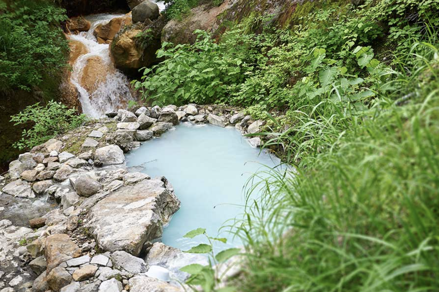 「新潟河原の湯」癒し