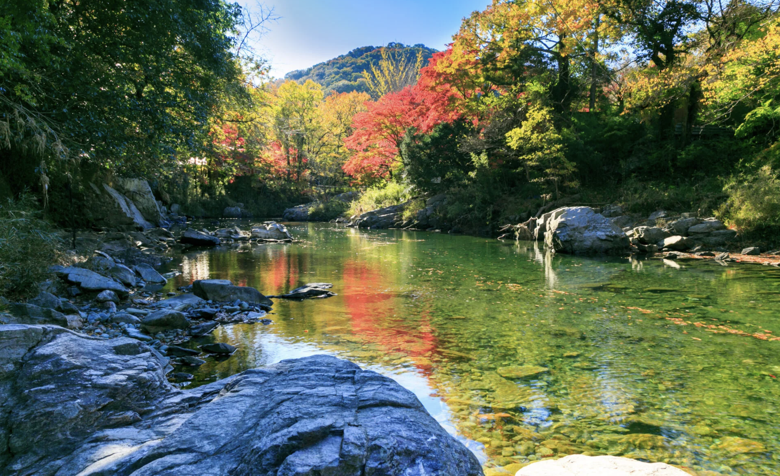 「埼玉嵐山渓谷」アウトドア