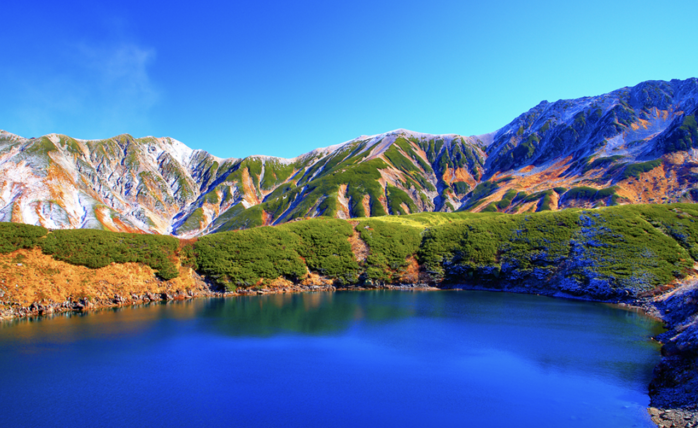 「富山みくりが池」絶景