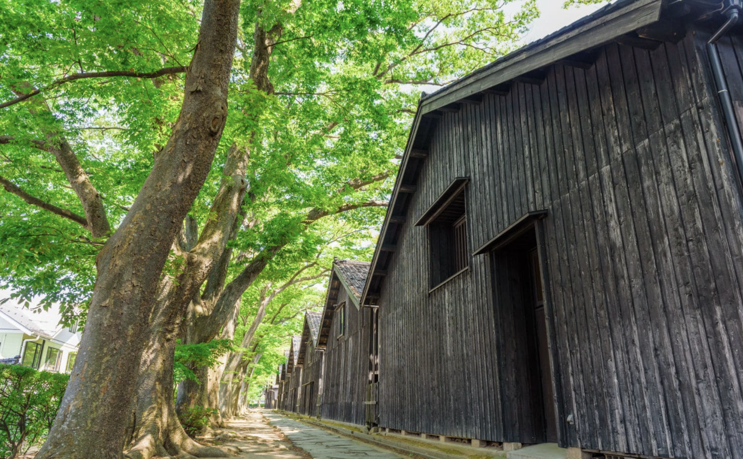 「山形山居倉庫」明治時代