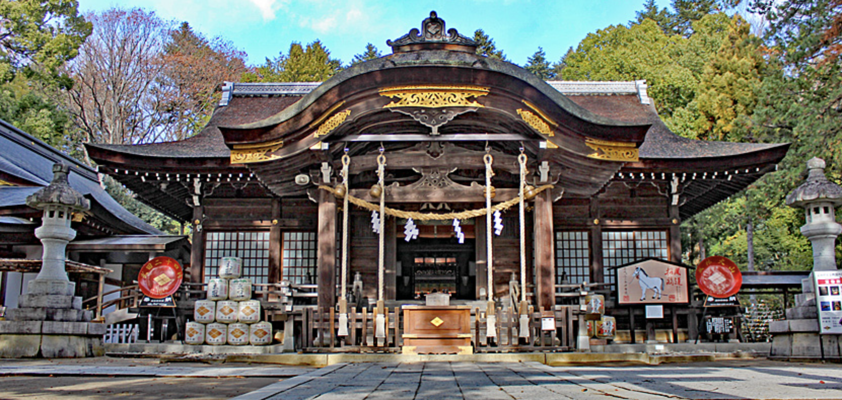 「山梨武田神社」戦国時代の名将