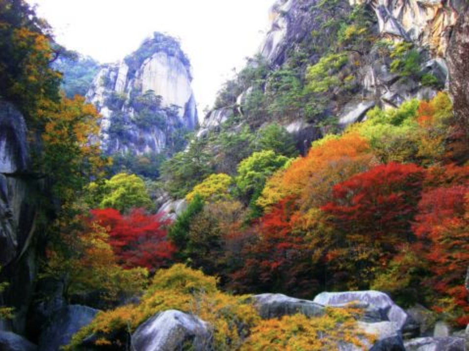 「山梨昇仙峡」ハイキング