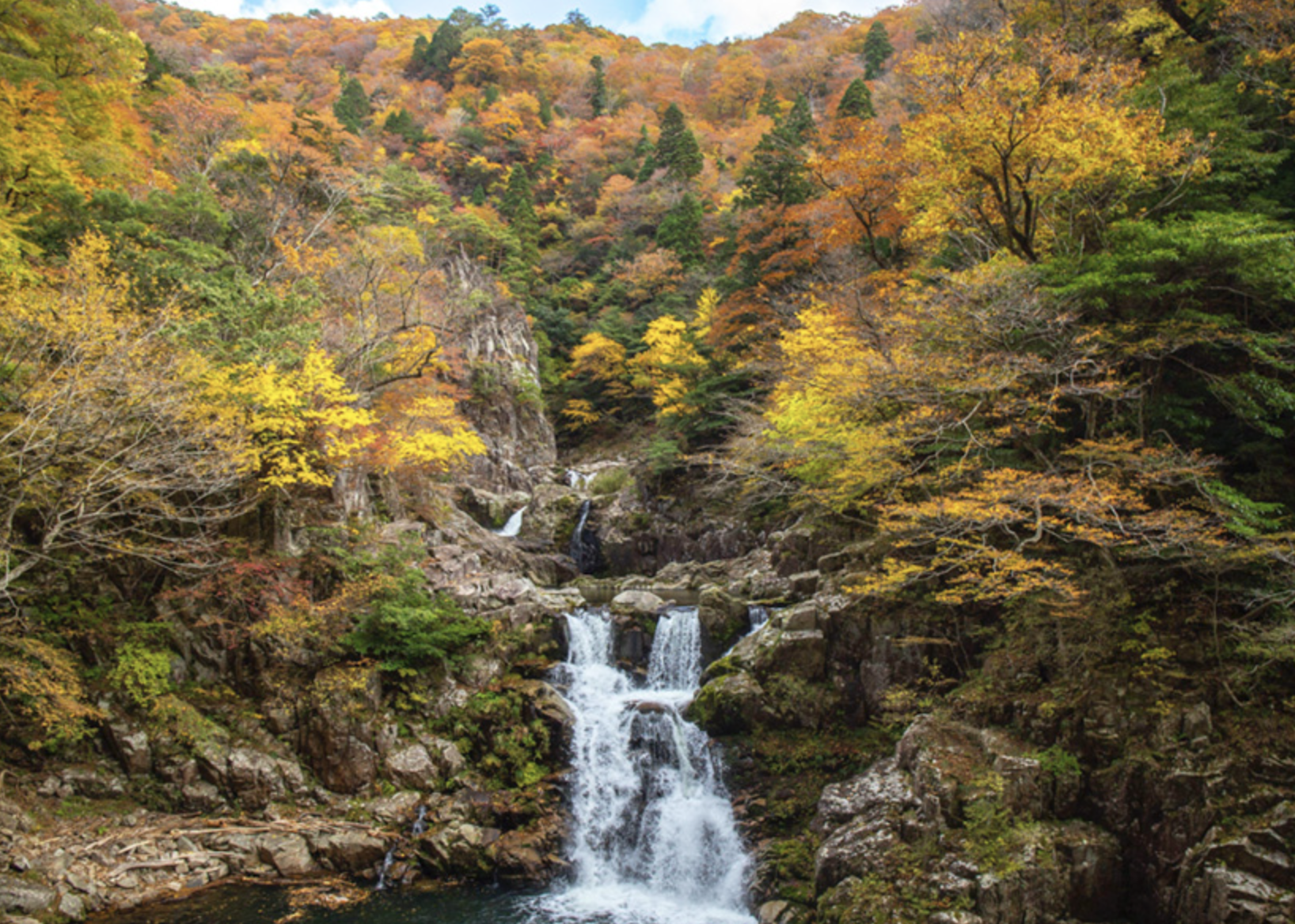 8. 三段峡と自然の美しさ