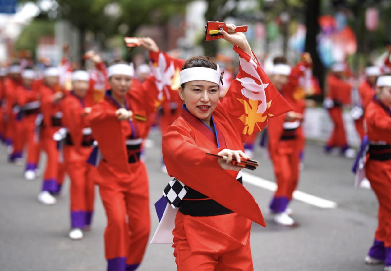 10. よさこい祭り