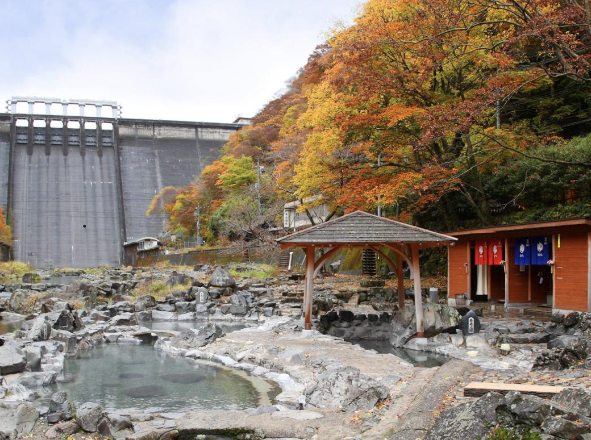 湯原温泉での癒しのひととき